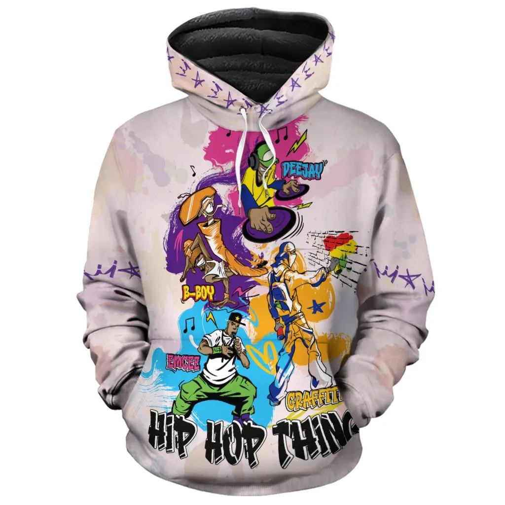 4 Elements Of Hip Hop Premium Hoodie