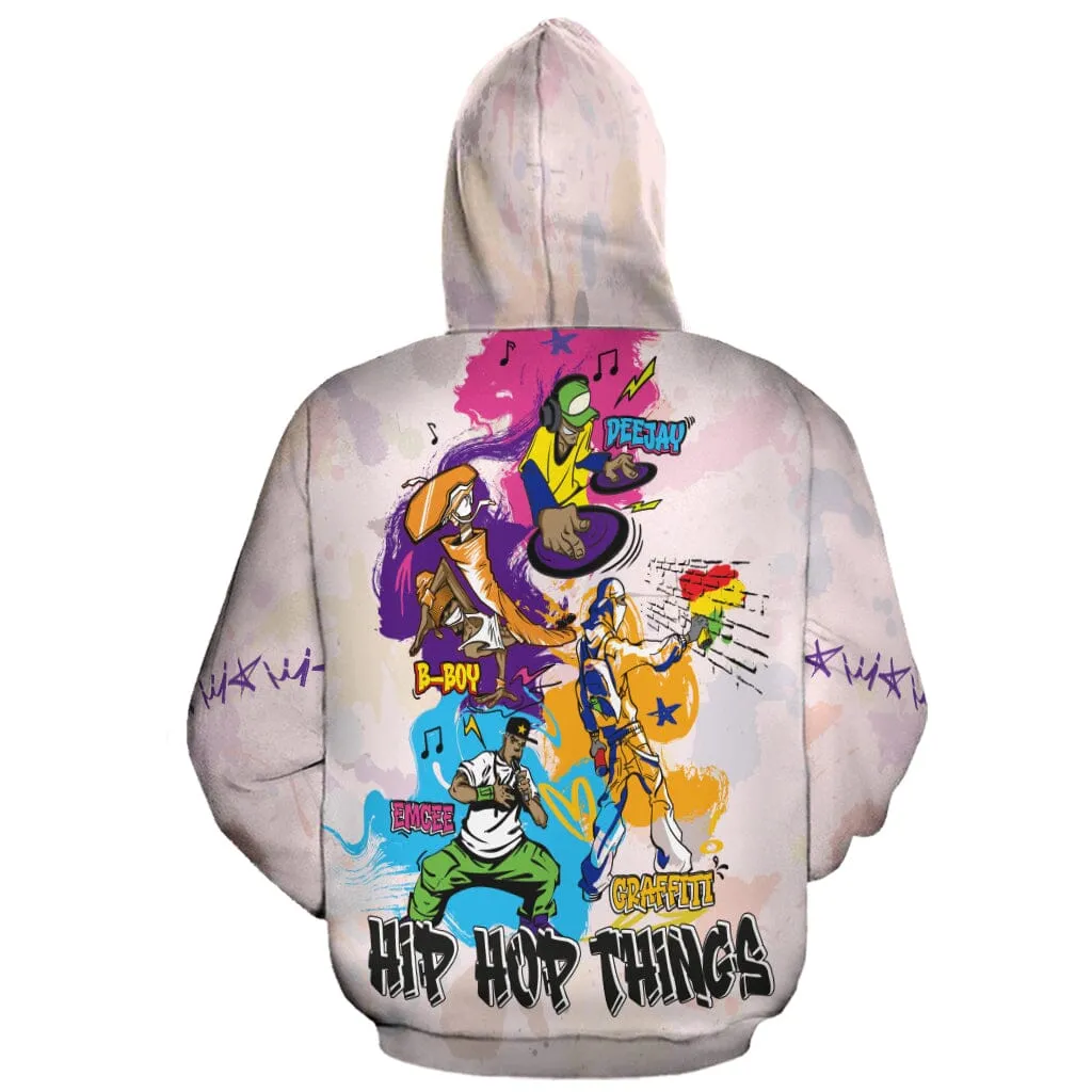 4 Elements Of Hip Hop Premium Hoodie