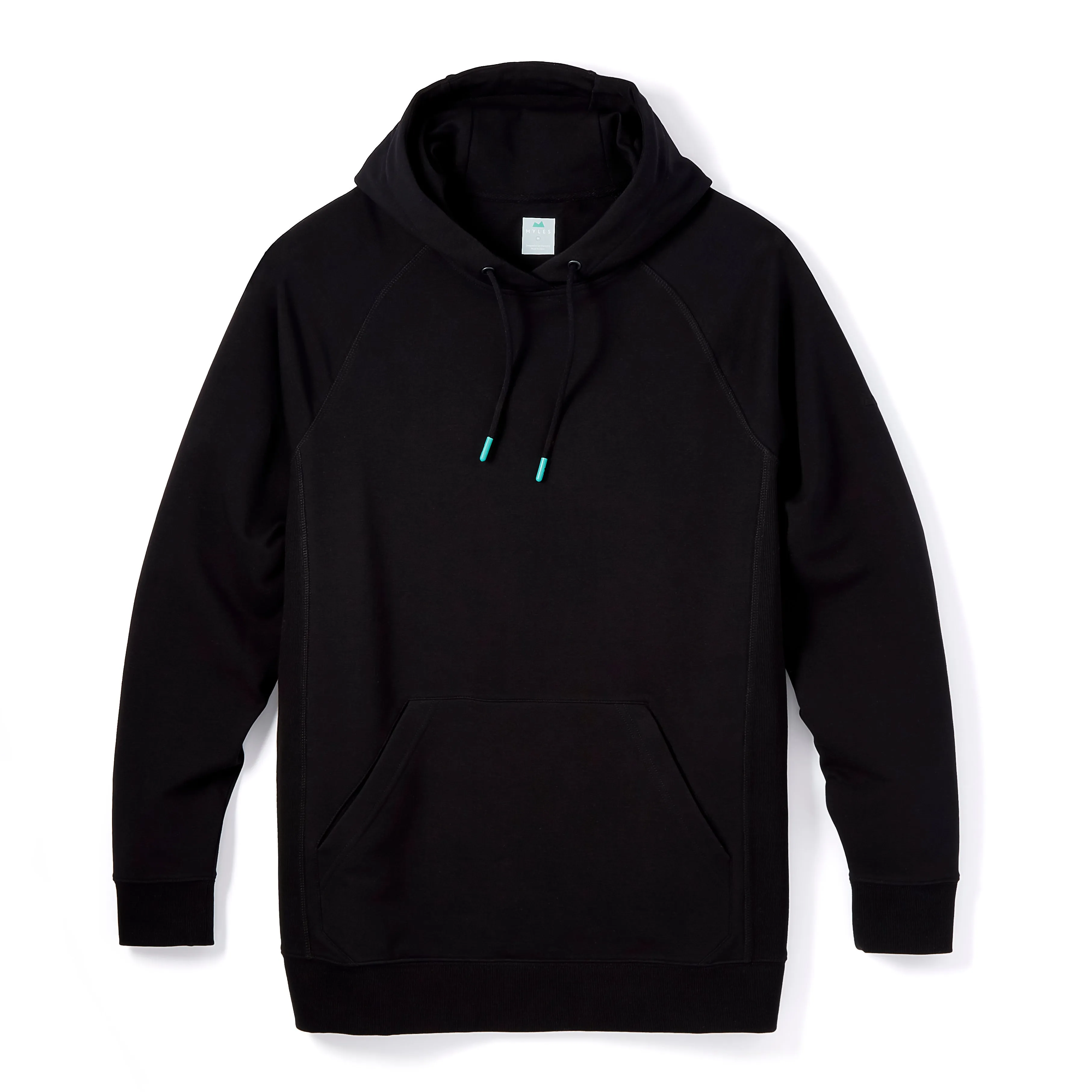 ACTive Knit Pullover Hoodie in Black