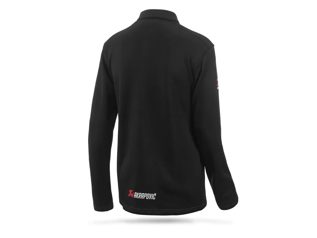 AKRAPOVIC 802208 Corpo Turtleneck Zip Black Men’s XS