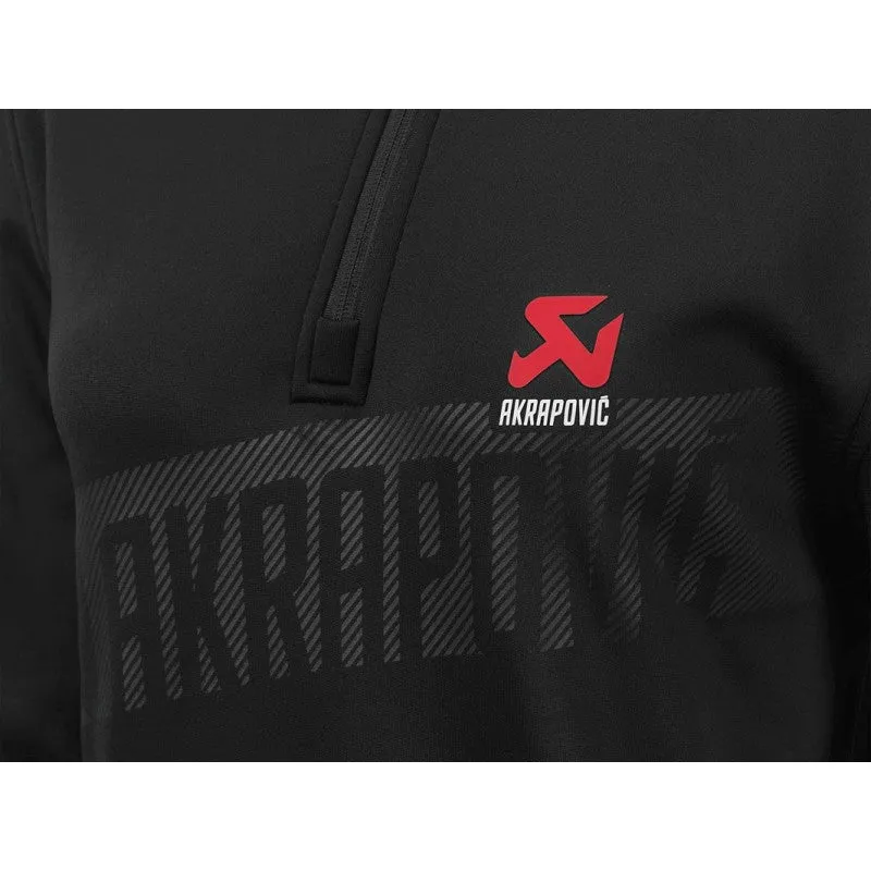 AKRAPOVIC 802215 Turtleneck Zip Corpo Black Women XS