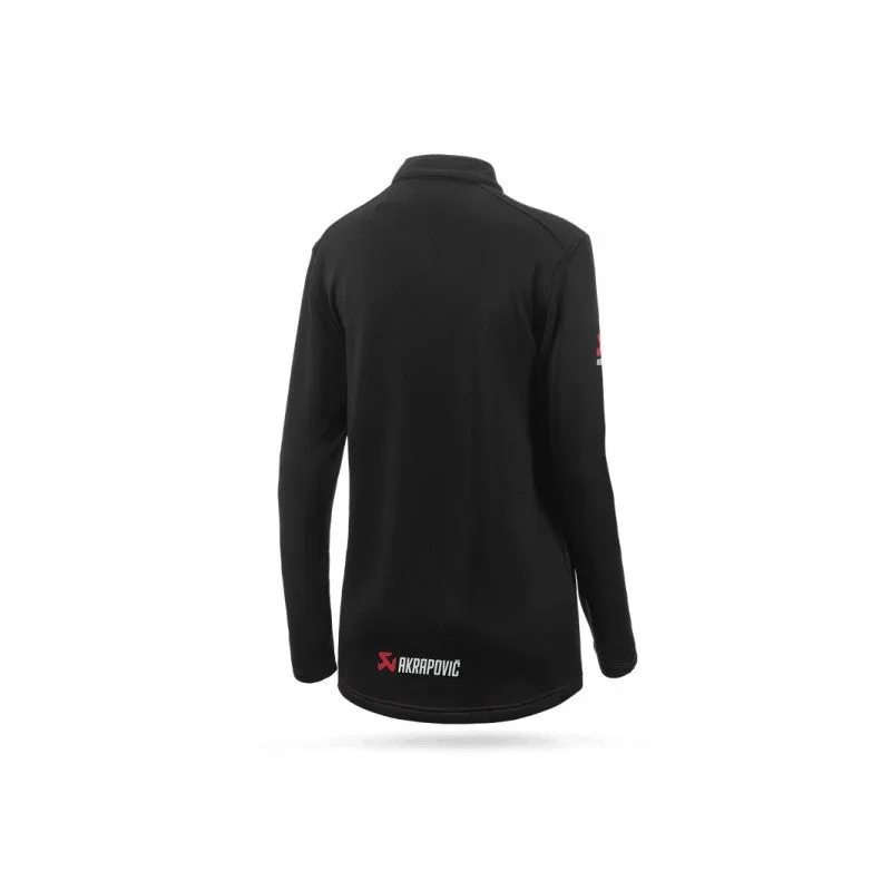 AKRAPOVIC 802220 Turtleneck Zip Corpo Black Women 2XL