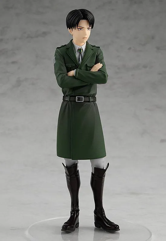 attack on titan pop up parade pvc statue levi 17 cm  statues  attack  statue