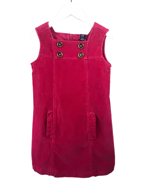 Baby Gap, Girls' Corduroy Jumper Dress, Fuchsia, Size 5