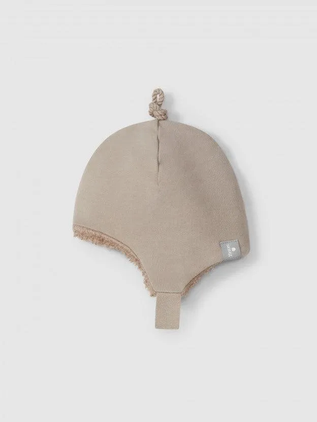 Baby Hats | Plush Beanie- Taupe | Snug