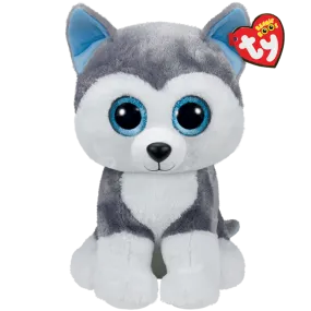 Beanie Babies: Slush Husky Gray Large