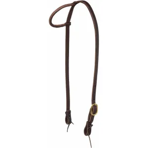 Berlin Custom Leather Day Workers Rolled Ear Headstall