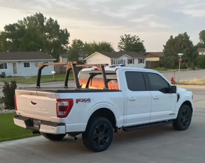 BillieBars Ford F150, F250, F350 Bed Bars For Retractable Covers With T-Slots