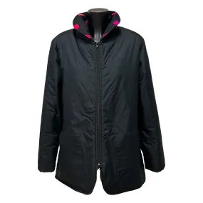 Black Bell Dott Jacket Th Pink