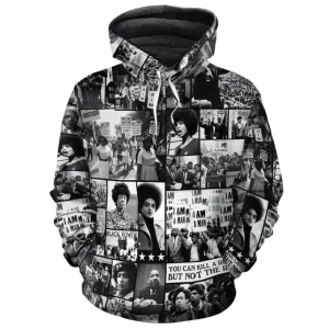 Black Power Images Premium Hoodie