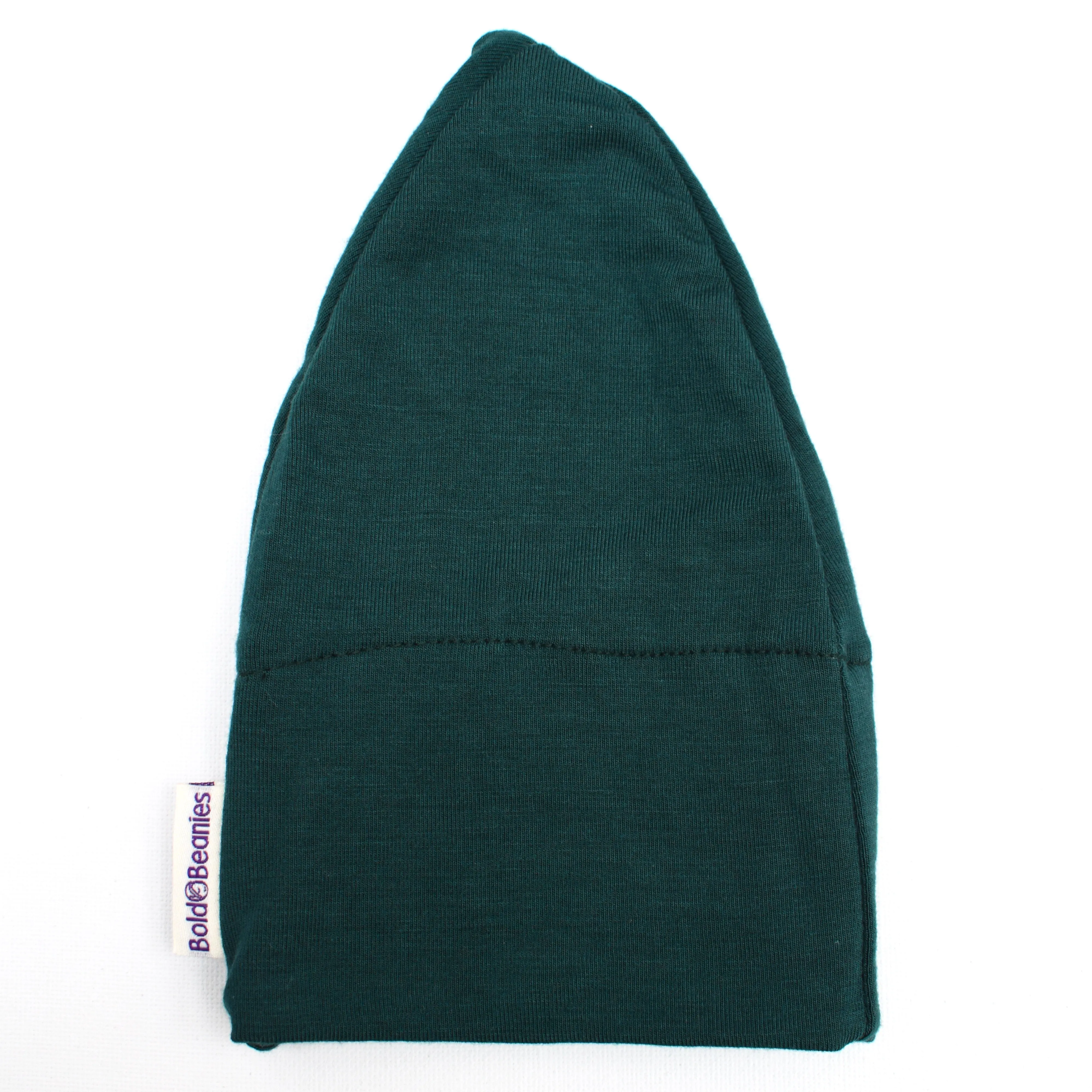 Bottle Green Plain Women's Cancer Beanie Hat