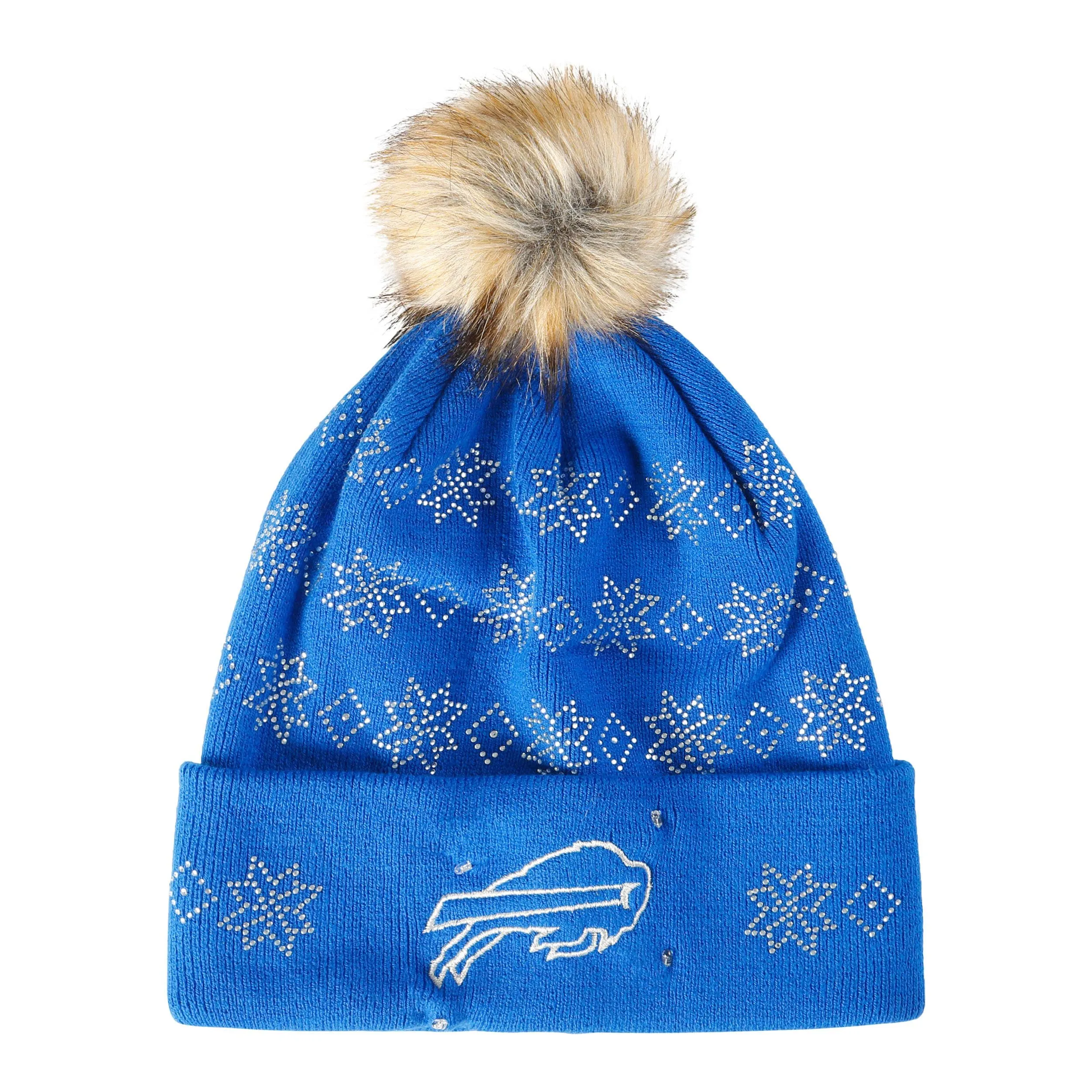 Buffalo Bills NFL Rhinestone Light Up Beanie