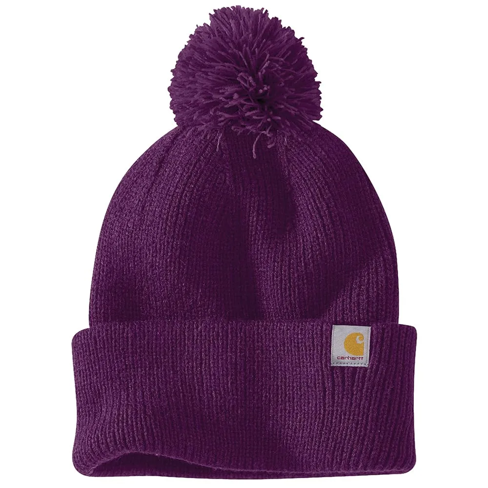 Carhartt 106003 Women's Knit pom Cuffed Beanie