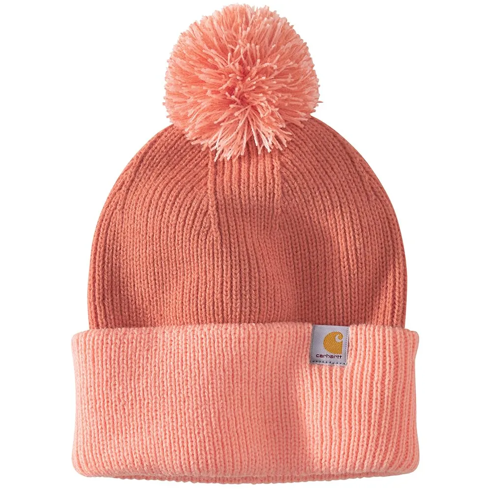 Carhartt 106003 Women's Knit pom Cuffed Beanie