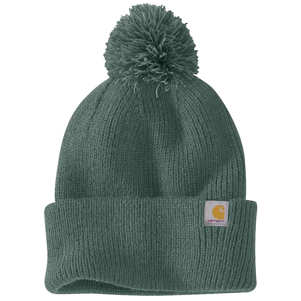 Carhartt 106003 Women's Knit pom Cuffed Beanie