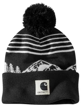 Carhartt 106335 Men's Knit Pom Mountain Beanie