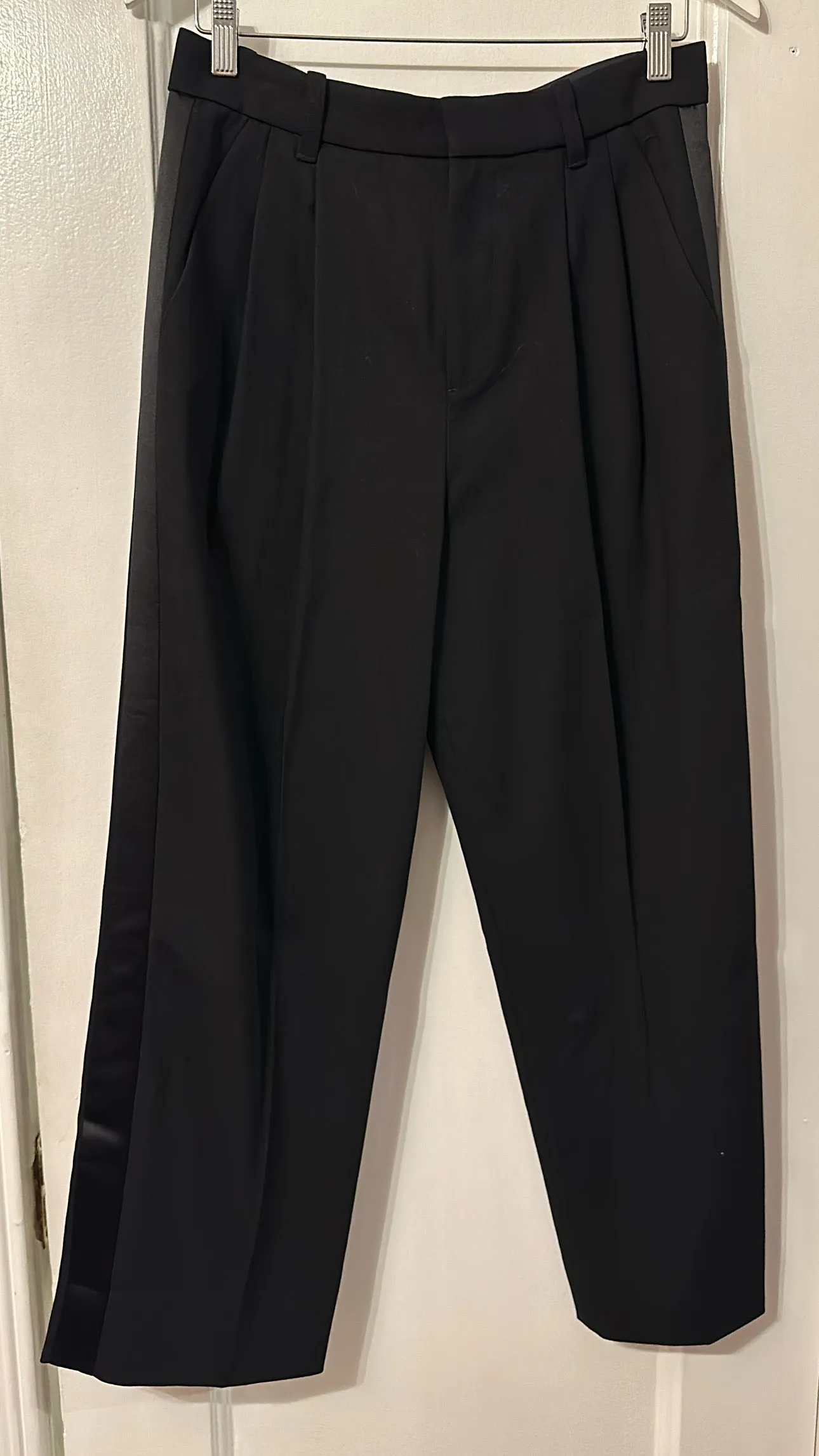 'Chase' Pleated Tux Pant