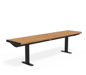 Citi Elements Powder Coated and Hardwood Timber Bench