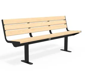 Citi Elements Powder Coated and Softwood Timber Seat