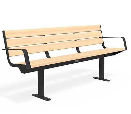 Citi Elements Powder Coated and Softwood Timber Seat