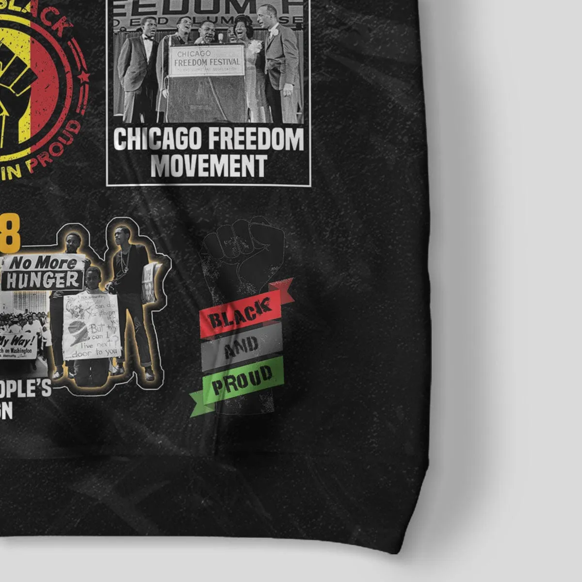 Civil Rights Movement Poster Art All-over Hoodie