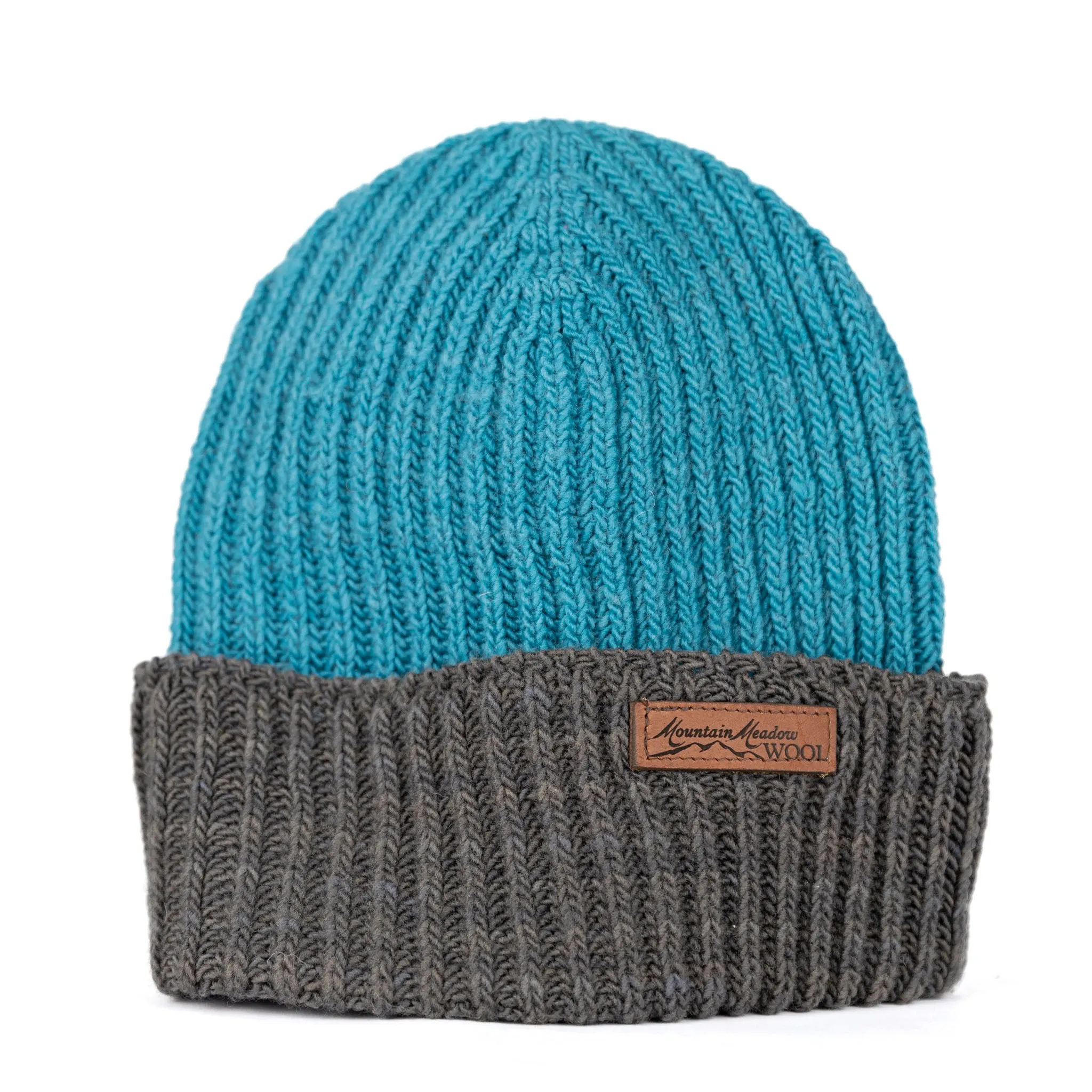 Cloud Peak - Rib Cuff Wool beanie