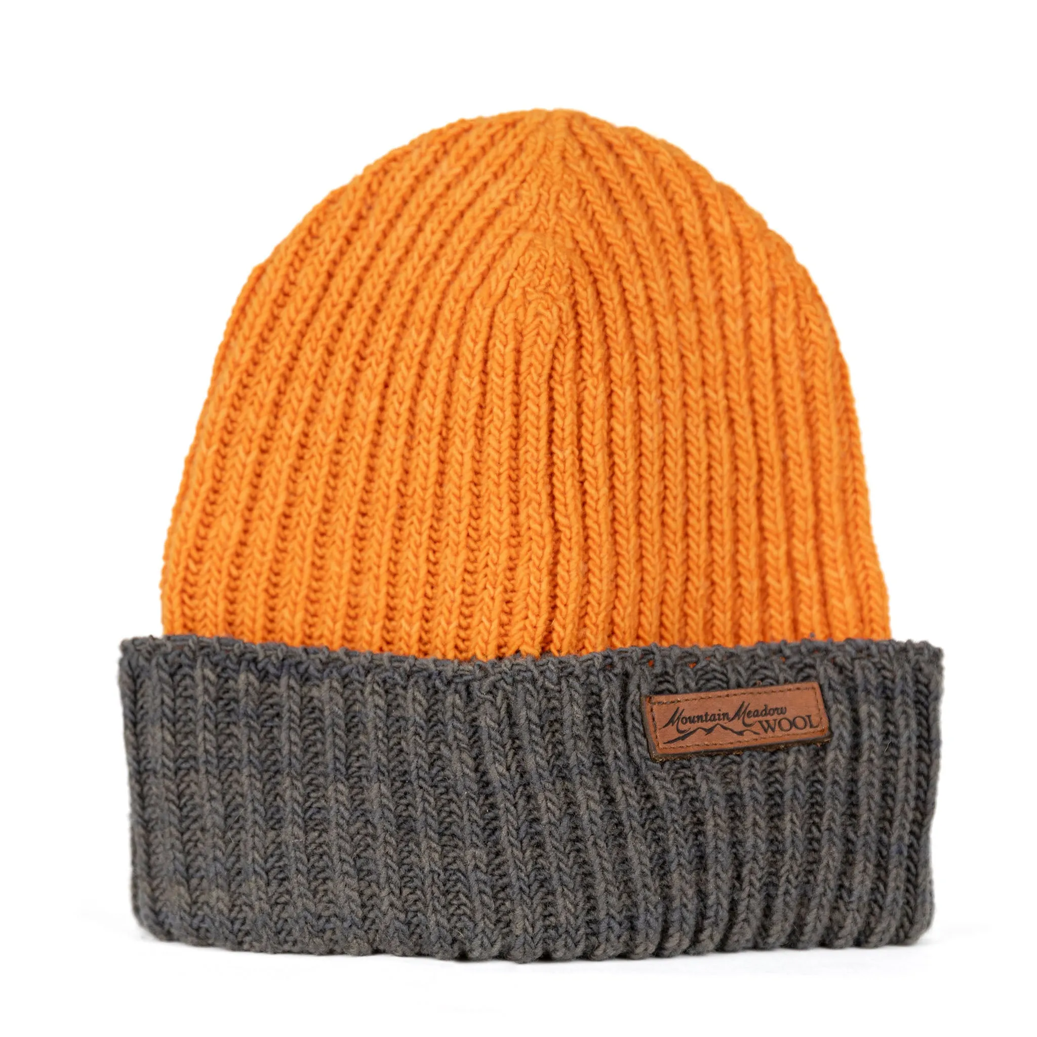 Cloud Peak - Rib Cuff Wool beanie