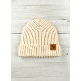 Cloud Peak - Rib Cuff Wool beanie