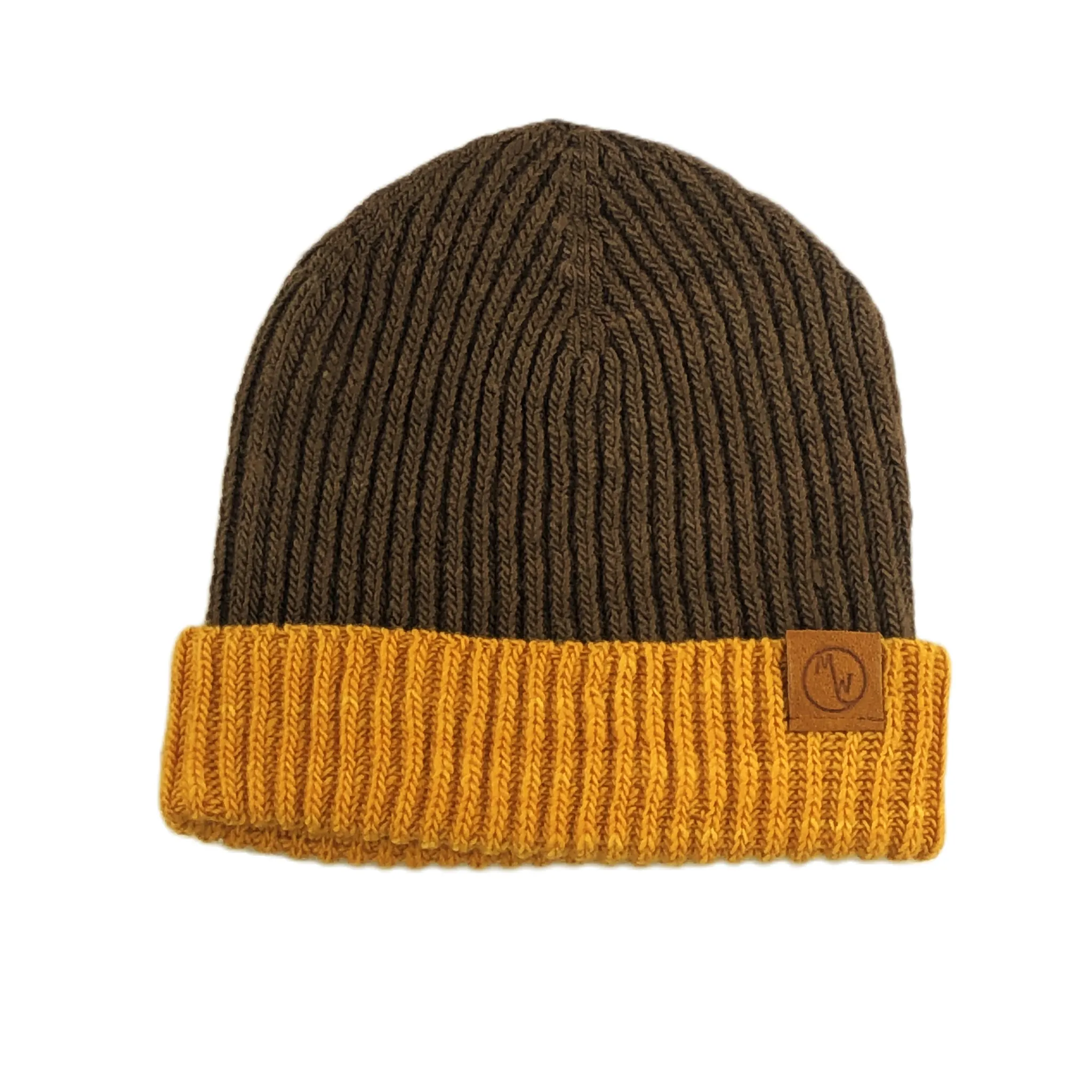 Cloud Peak - Rib Cuff Wool beanie