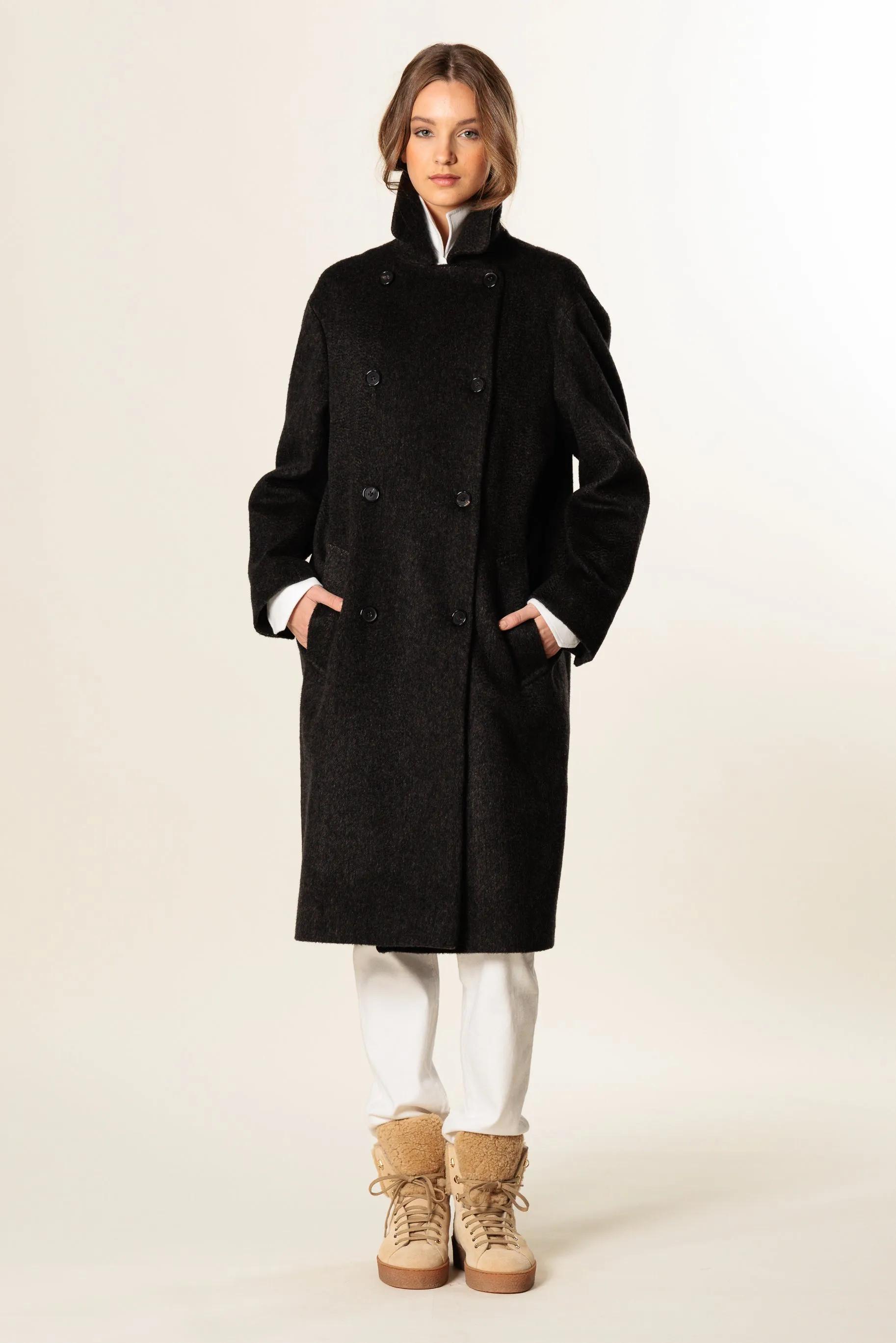 Coat "BOLZANO" / Cashmere & Camel