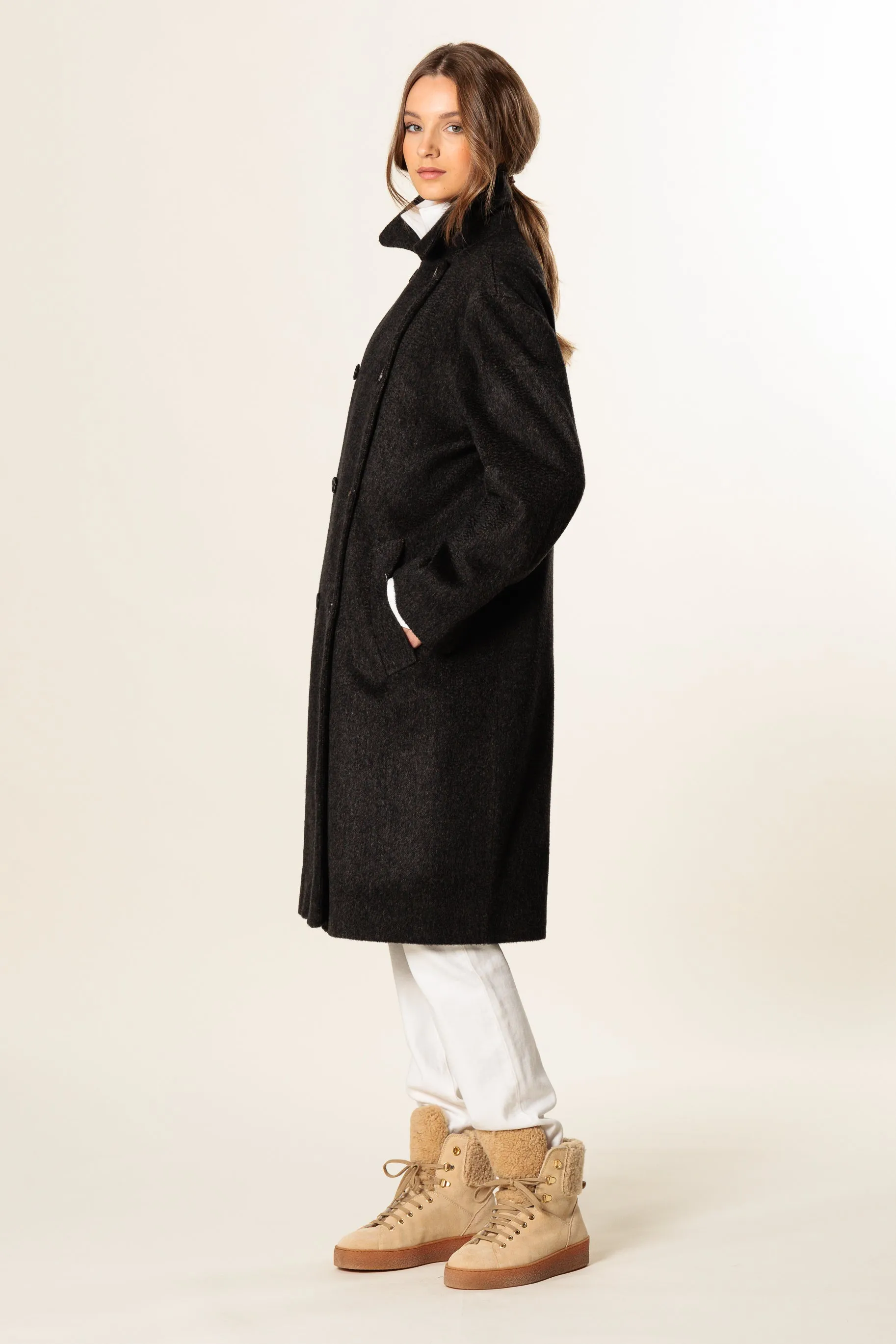 Coat "BOLZANO" / Cashmere & Camel