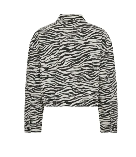 Co'Coture ZionCC Zebra Crop Jacket 30253