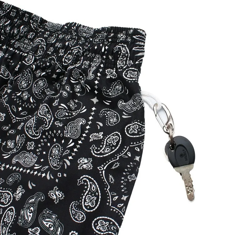 Cookman Chef Pants - Paisley : Black