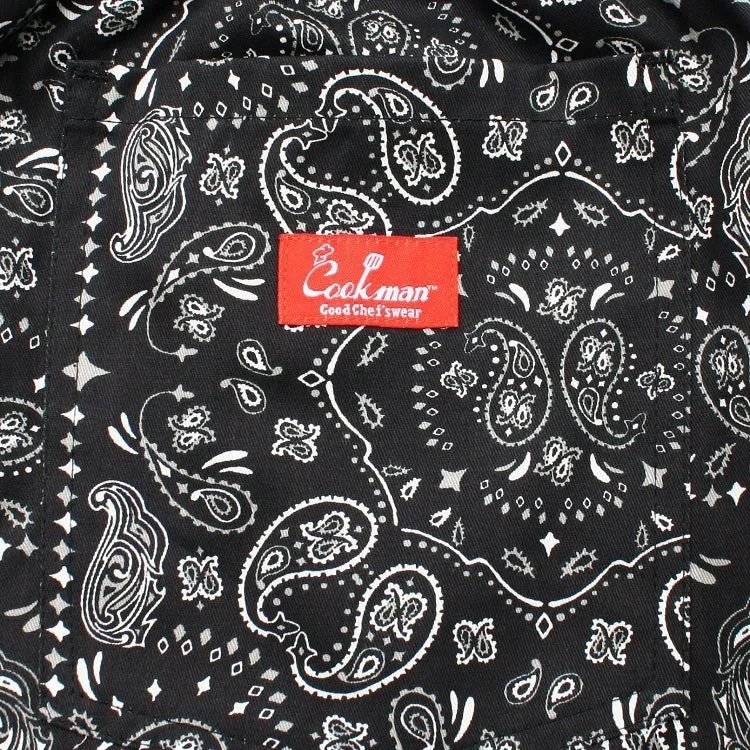 Cookman Chef Pants - Paisley : Black