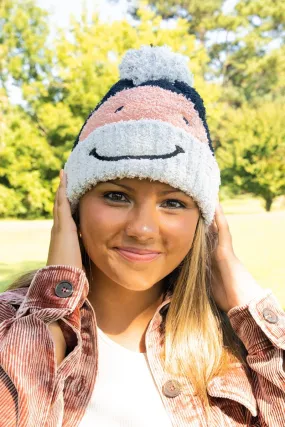 Cozy Cuddles Shirley Smile Pom Pom Beanie