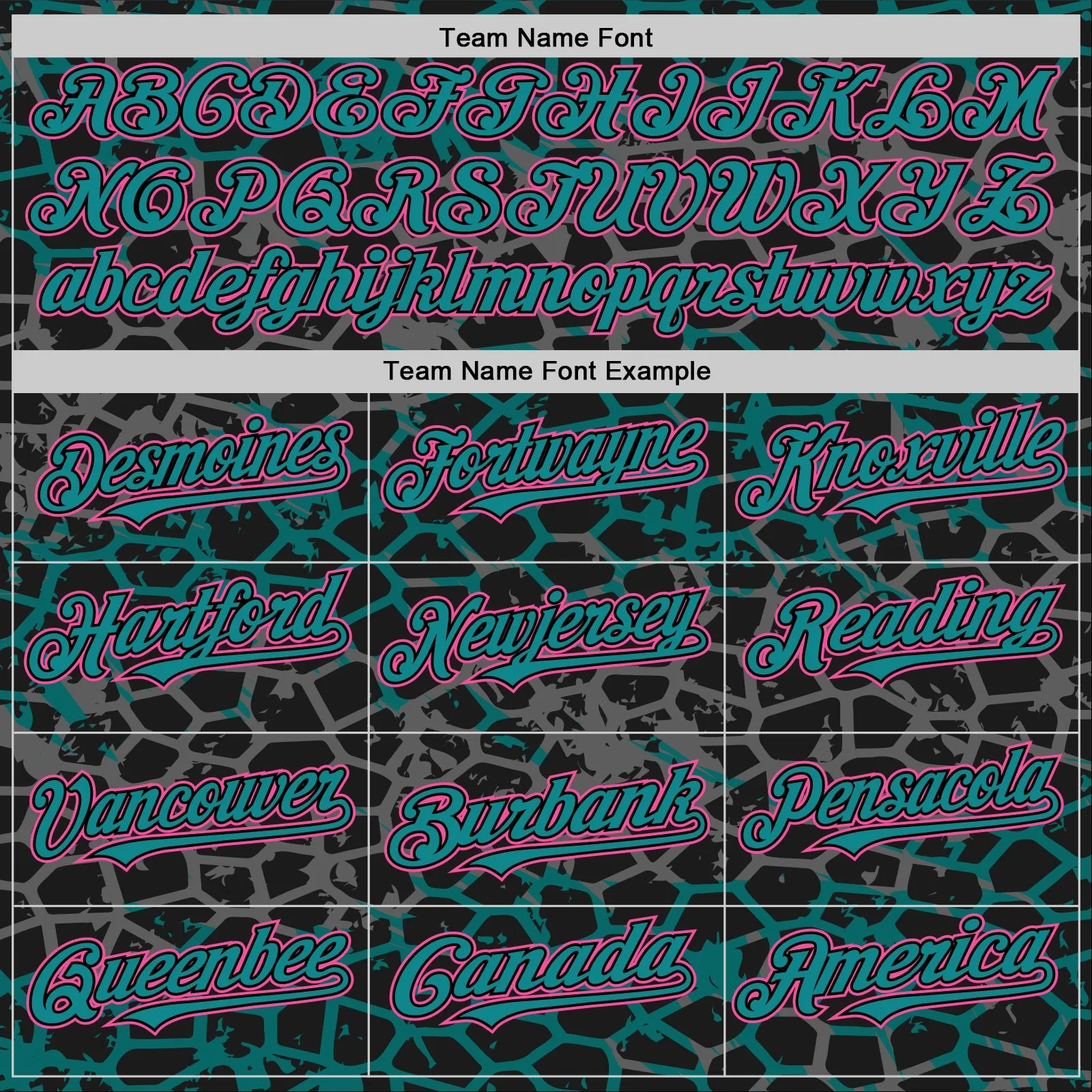 Custom Black Teal-Pink Abstract Network 3D Pattern Design Bomber Full-Snap Varsity Letterman Hoodie Jacket