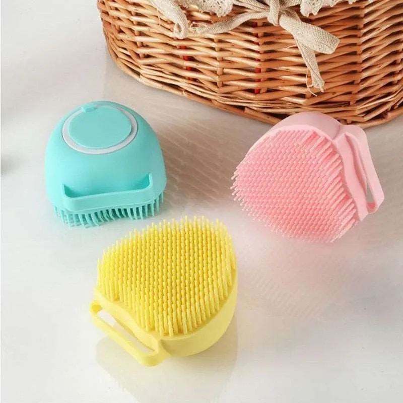 Dog Bath Massage Brush