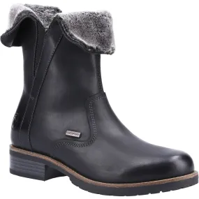 Dursley Fleece-Lined Boots Black