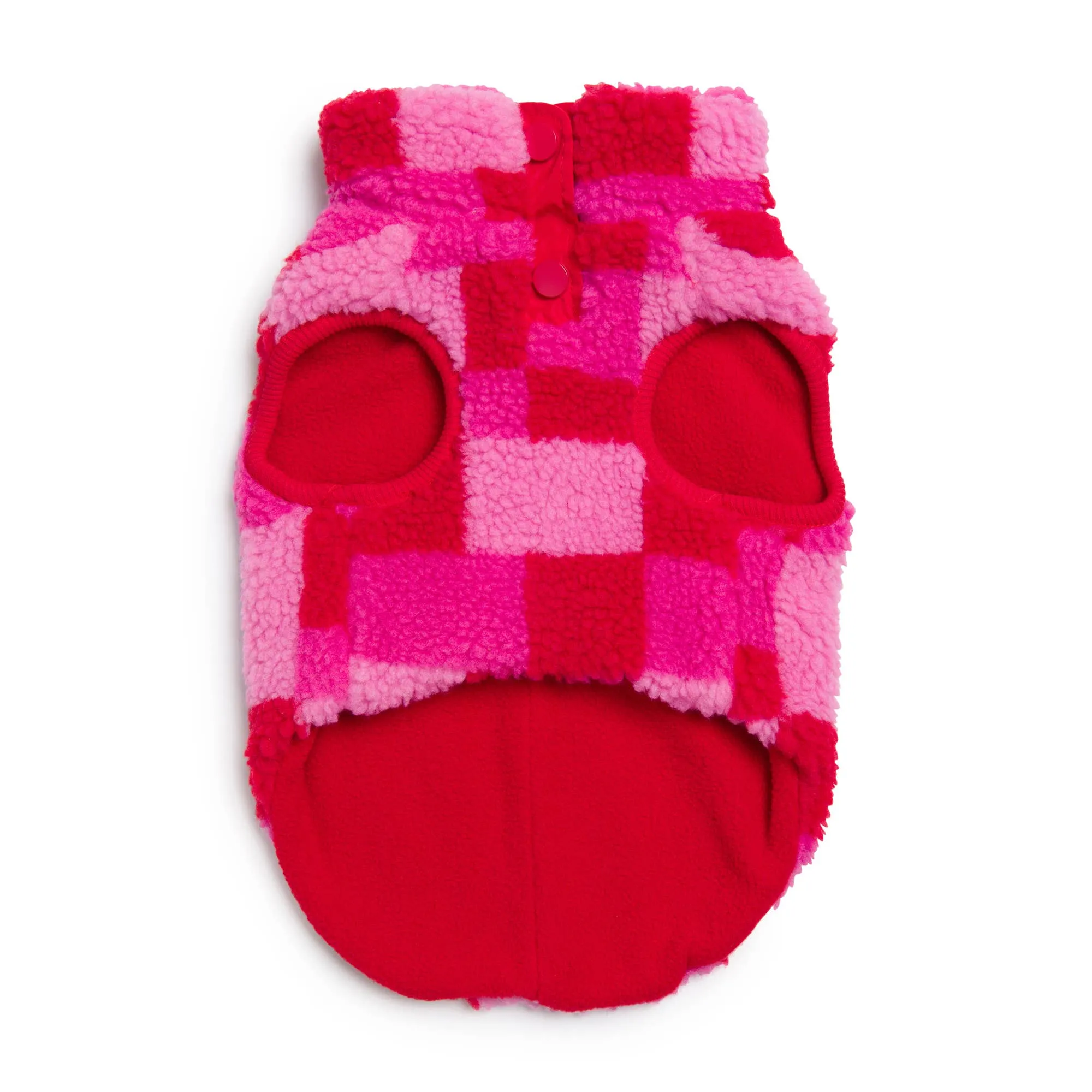 Fabdog | Fab Ski Sherpa Vest Pink