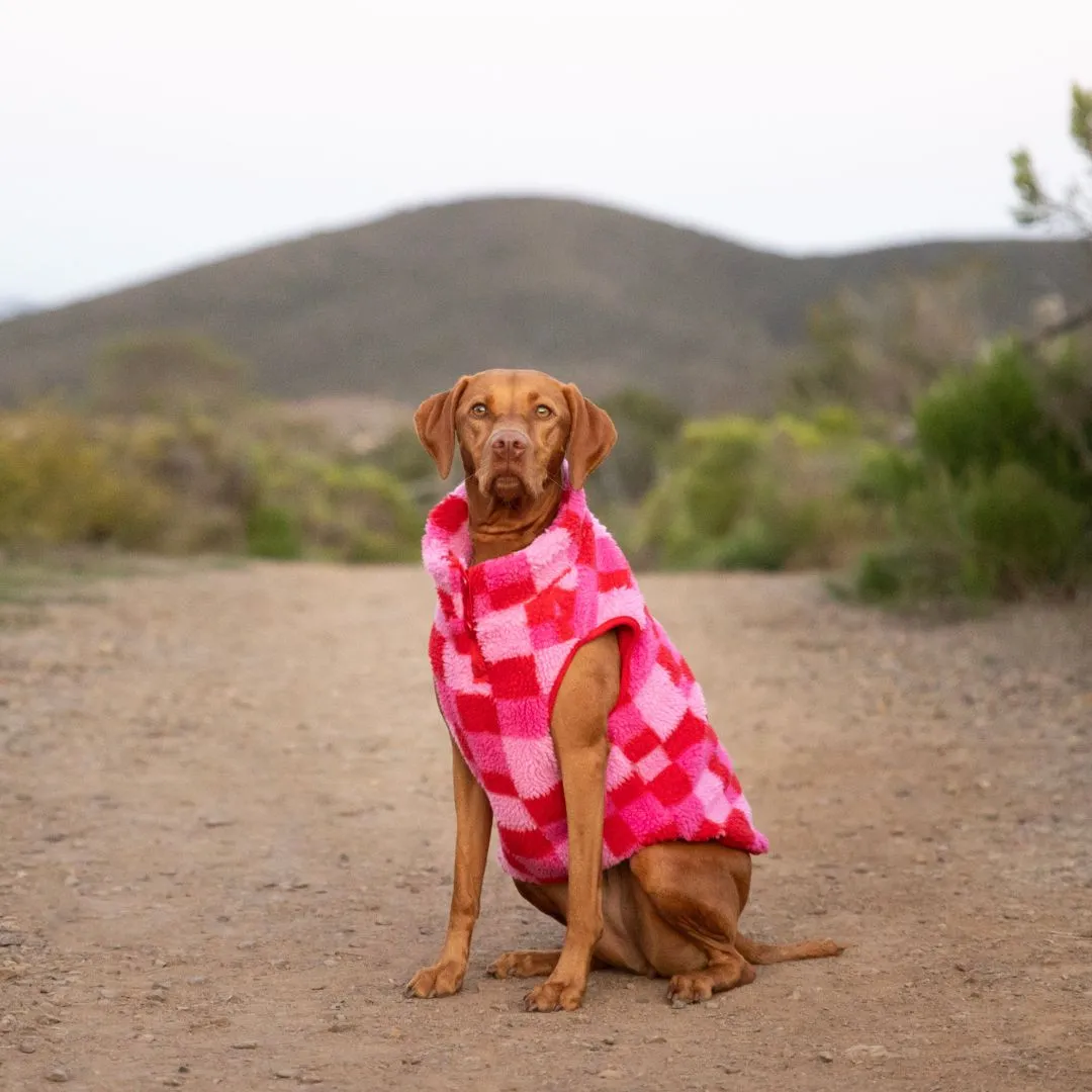 Fabdog | Fab Ski Sherpa Vest Pink