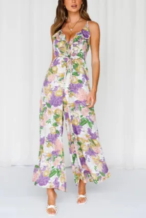 Floral Jumpsuit