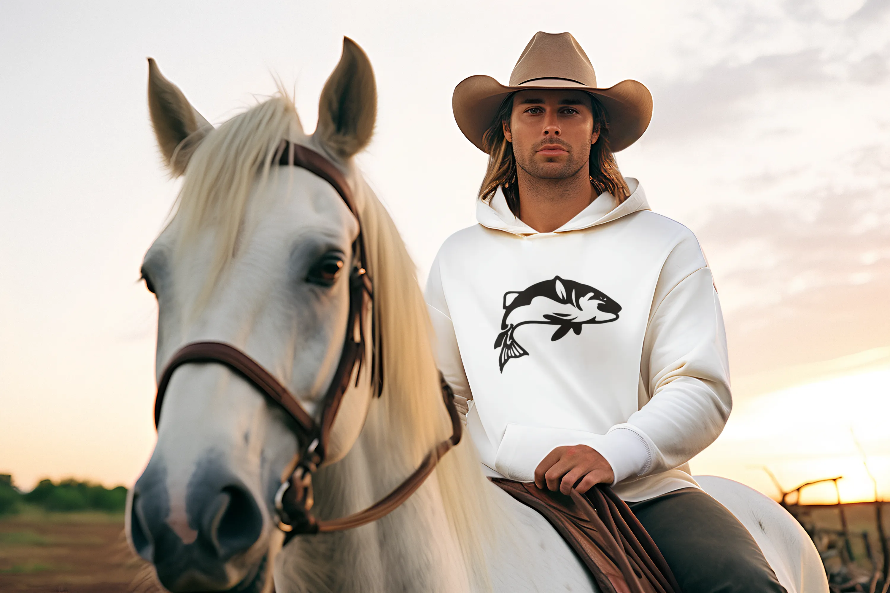 Fly Fishing Pullover Hoodie