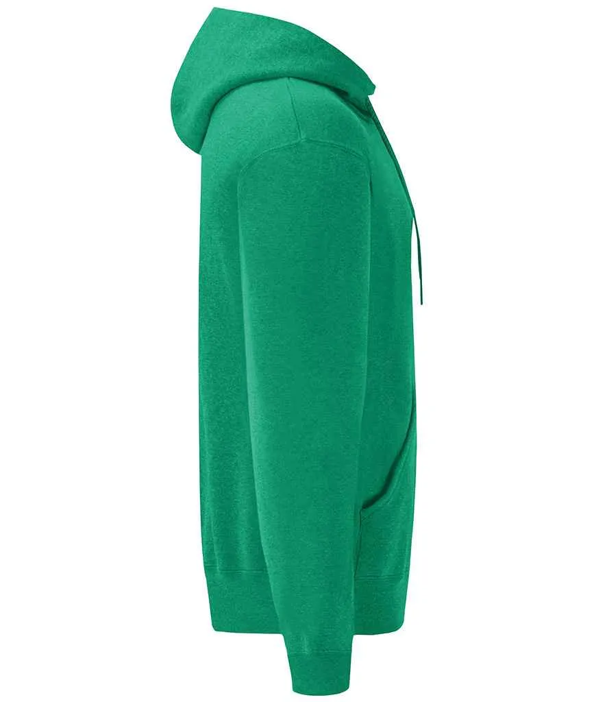 Fruit of the Loom Classic Hooded Sweatshirt - Green, Brown, Yellow, Orange