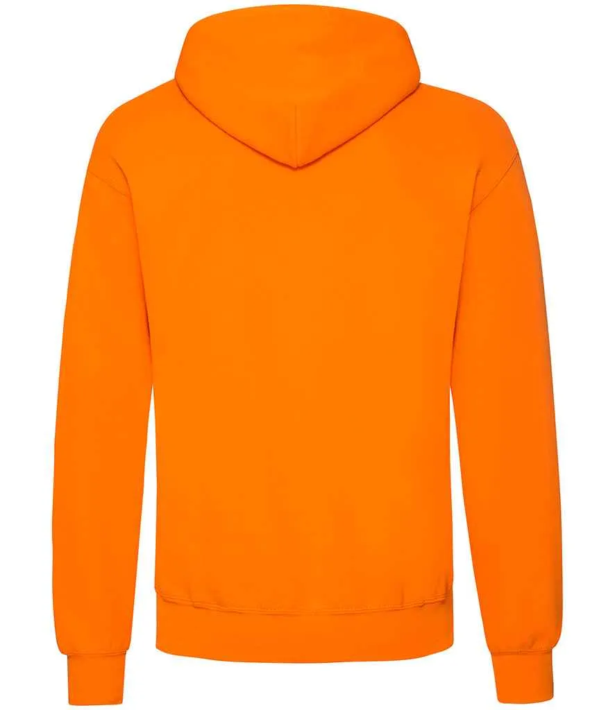 Fruit of the Loom Classic Hooded Sweatshirt - Green, Brown, Yellow, Orange