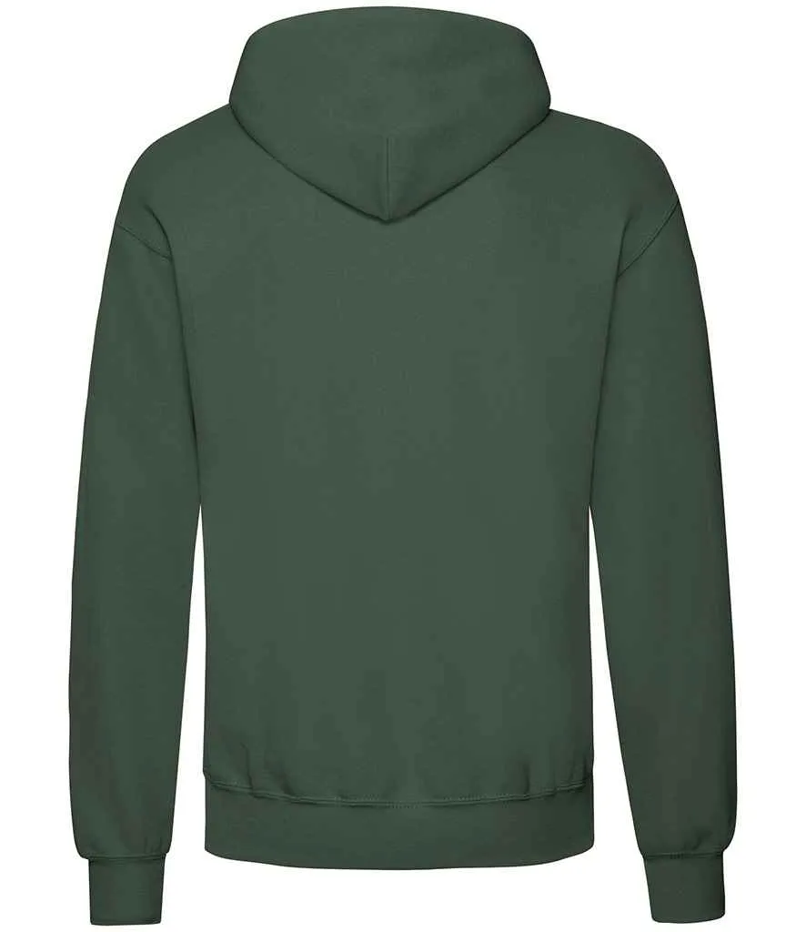 Fruit of the Loom Classic Hooded Sweatshirt - Green, Brown, Yellow, Orange