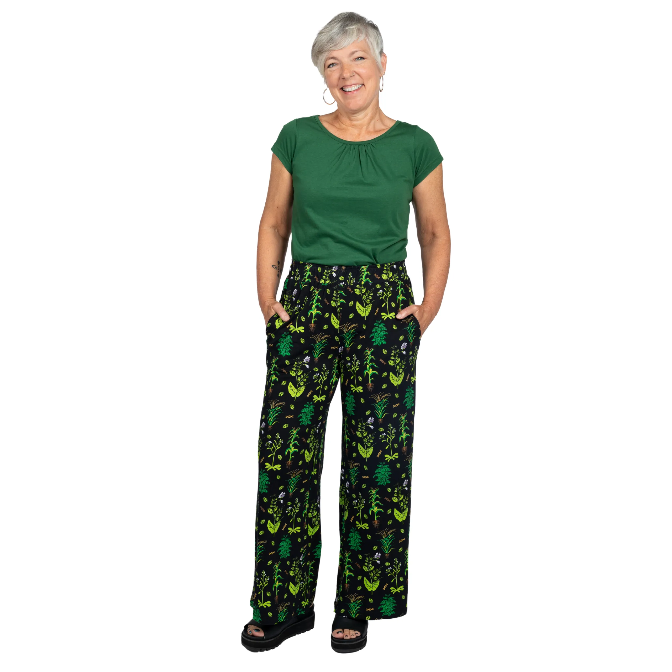 Genetic Plants Palazzo Pants