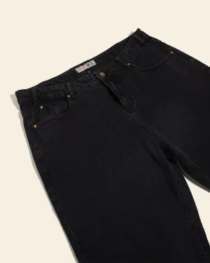 Girl Jeans Washed Black