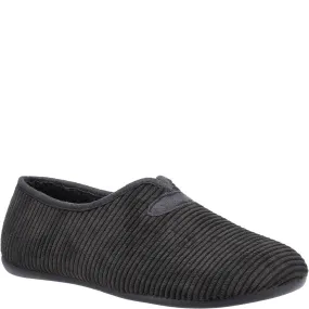 Grouse Loafer Slippers Black