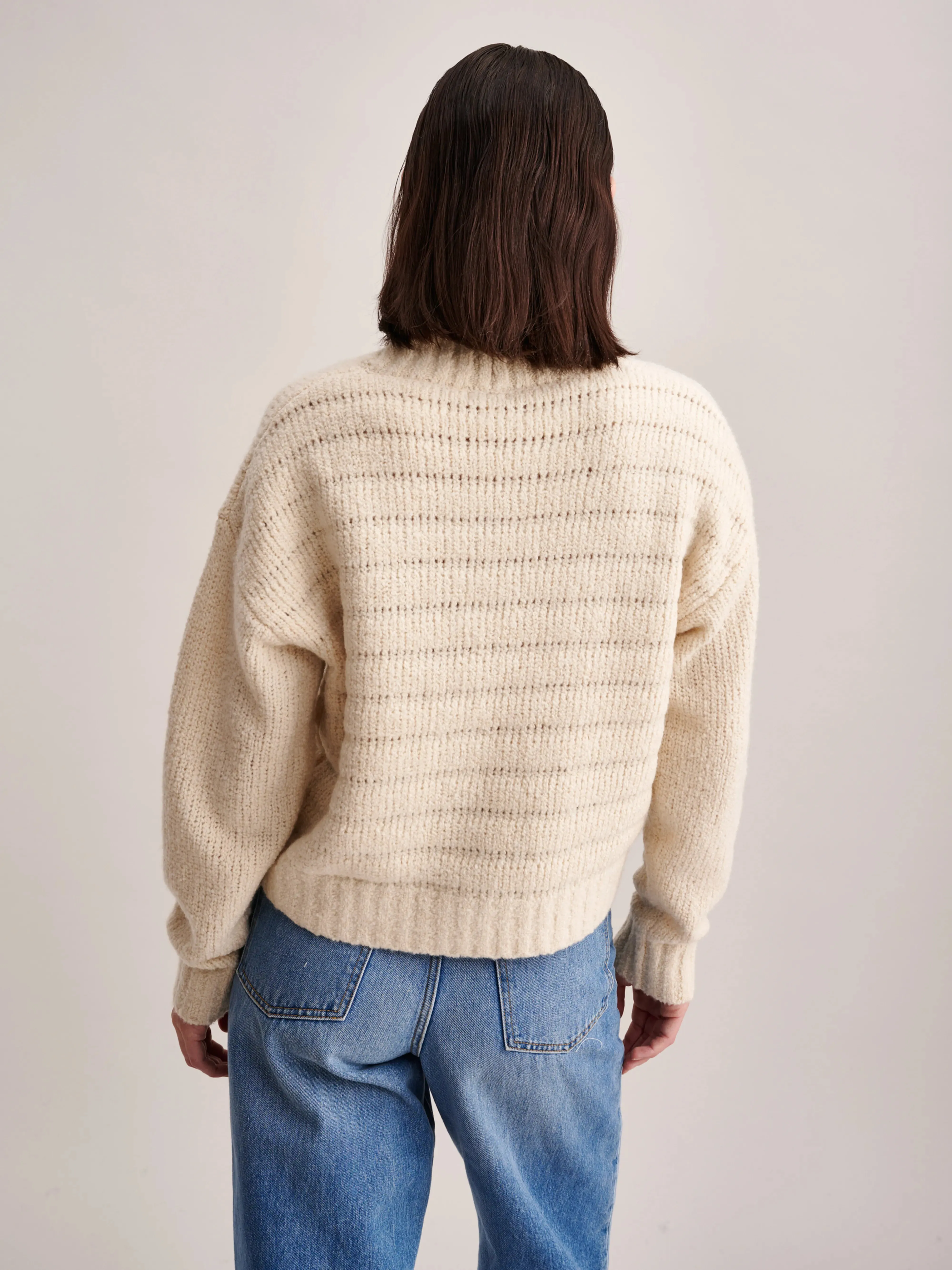 Gyel Cardigan (232 / W / IVORY)