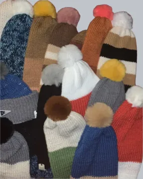 Hand Knitted Beanie Hats